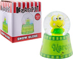Sanrio Keroppi Mini Light-Up Adult Snow Globe with Swirling Glitter Display | 3 Inches Tall