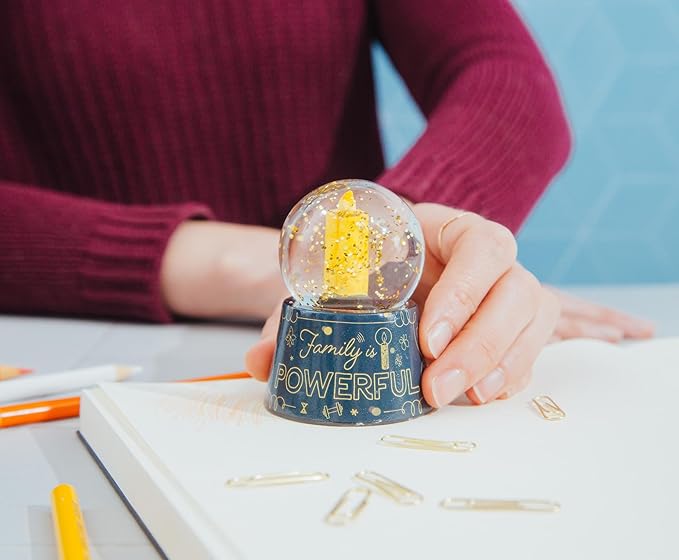 Disney Encanto Family is Powerful Light-Up Mini Adult Snow Globe with Glitter Display | 3 Inches Tall