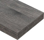 QEEIG Floating Shelves for Wall 47.2" Extra Long - Wall Mounted Shelf Bathroom Kitchen Living Room Bedroom Farmhouse Home Decor Display Bookshelf Large 47.2 x 9.3 inch Set of 2, Grey (008-120GY)
