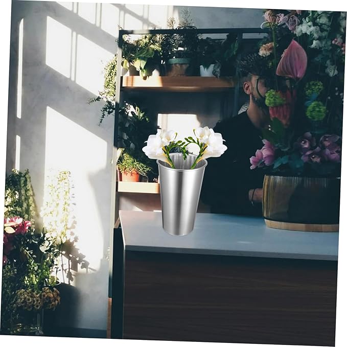 Levemolo Round Shape Metal Umbrella Holder Leakproof Design Compact Umbrella Stand for Home