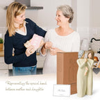 Mom Birthday Gifts from Daughter, Mother Gift for Mothers Day Christmas of The Bride Gifts Expresses Caring Relationship Between Adult Mother Daughter Figurines
