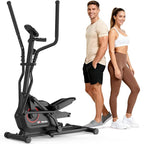 Elliptical Machine, Elliptical Exercise Machine for Home with Hyper-Quiet Magnetic Driving System, Elliptical Trainer with 15.5IN Stride, 14 Resistance Levels, 300LBS Loading Capacity