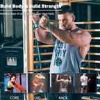 Resistance Bands, Pull Up Assist Bands - Workout Bands, Eexercise Bands, Long Resistance Bands Set for Working Out, Fitness, Training, Physical Therapy for Men Women