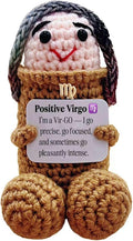 Virgo Gifts Women Men Birthday,Virgo Gift Zodiac Astrology Plush Toy for Halloween,Retirement Bosses Day Inspirational Stuff Things