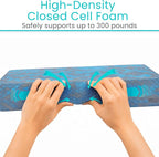 Vive Balance Pad - Foam Large Yoga Mat Trainer for Physical Therapy, Stability Workout, Knee and Ankle Exercise, Strength Training, Rehab - Chair Cushion for Adults, Kids, and Travel