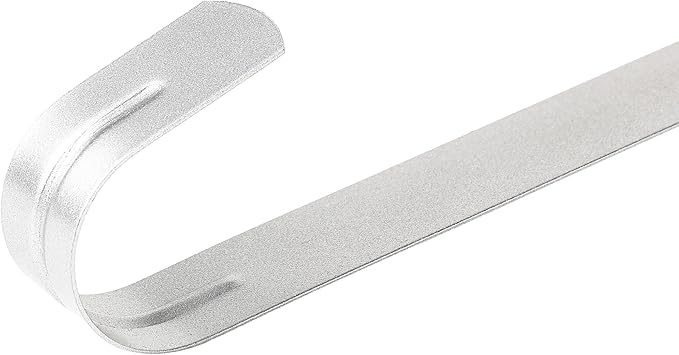 Wreath Hanger for Front Door, Slim Over The Door Hook, Easy to Use and Reusable Holiday Wreath Holder for Christmas, Thanksgiving, Halloween and Daily Décor(15" Silver, 2)