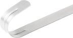 Wreath Hanger for Front Door, Slim Over The Door Hook, Easy to Use and Reusable Holiday Wreath Holder for Christmas, Thanksgiving, Halloween and Daily Décor(15" Silver, 2)