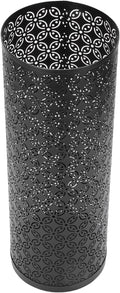 Metal Round Umbrella Stand Rack, FreeStanding Umbrella Holder for Entryway, Home, Office (Black)