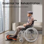 Under Desk Elliptical Machine,Leg Exerciser While Sitting for Seniors,Quiet & Portable Leg Exerciser While Sitting with Remote Control