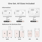 Vacuum Bags for Clothing with Rechargeable Air Pump, 20 Pack Vacuum Seal Bags for Travel, Space Saver Bags for Luggage and Suitcases, Compression Packing Bags in Multiple Travel Size