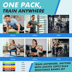20PCS Resistance Bands Bulk Set for Trainers, Small Groups & Fitness Classes, Mini Bands for Glutes, Legs, and Core Workouts, Loop Exercise Bands with Storage Bag, Gift for Workout Buddies