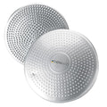 THERABAND Stability Disc, 13-Inch Silver, Latex-Free, Pre-Inflated Balance Cushion for Core Strength, Wobble Seat for Posture & Active Sitting, Wobble Disc for Office Chair or Rehab