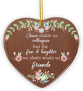 Friend Gifts for Women, Jocidea Christmas Ornaments for Friend Gift for Your Friend Thinking of You Gifts for Best Friend Friendship Gifts for Women Bridesmaid Proposal Gifts Friend
