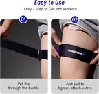 MANUEKLEAR Blood Flow Restriction Bands for Women Glutes Leg, Booty Bands for Women Butt Lift, BFR Occlusion Thigh Bands for Workout Squat Hip Building