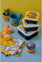 Half Moon Bay | Yellow Submarine Snow Globe | The Beatles Snow Globes For Adults | Quirky Christmas Ornaments & Christmas Decor | Funny Snow Dome | The Beatles Gifts & Music Gifts | Musical Xmas Decor