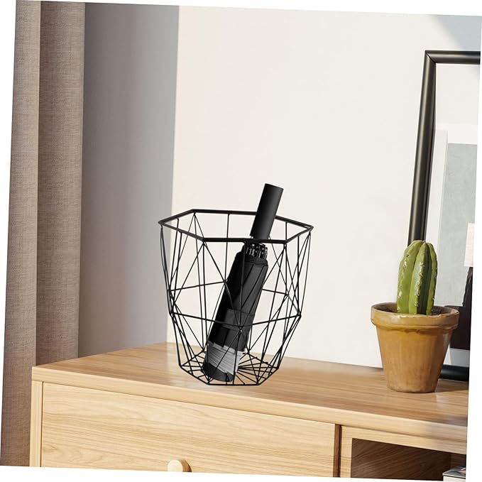 DECHOUS Metal Umbrella Stand Rack Versatile Indoor Umbrella Holder for Entryway Sturdy Construction Space-saving Design