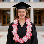 Leis for Graduation 2026, Artificial Flower Wreath with Cards Graduation Lays Gifts, Congrats Grad for High School