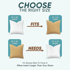 Pillowflex Synthetic Down Pillow Insert - 28x28 Down Alternative, Ultra Soft Large Square European Throw Pillow, Couch Euro Sham, Bed - 1 Decorative Form