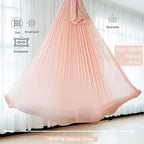 F.Life Aerial Silk Yoga Hammock & Swing for yoga Inversion,Strength training,starter hardware kit