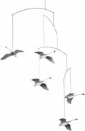 Scandinavian Swan Hanging Mobile - 22 Inches - Handmade in Denmark