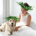 8 Pcs Mini Boxwood Wreath Green Table Centerpieces Spring Pillars Candle Rings Wreaths 9 Inch Wreath for Cabinets Farmhouse Wreaths with Ribbon for Front Door Porch Wall Window Decorations