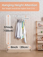 HOUSE DAY Closet Organizers and Storage, 16 Pack, Space Saving Hangers White, Closet Organizer Space Saver 80%, Sturdy Plastic Magic Hangers for All Types of Clothes, College Dorm Room Essentials