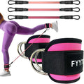 Ankle Resistance Bands with Cuffs, Women Workout for Home Gym, Glutes Exercise at Home, Ankle Strap for Cable Machines Women, Shaping The Perfect Butt.