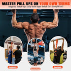 Pull Up Bands, Heavy Duty Resistance Bands with Handle, Workout Bands for Pull Up Bar, Pullup Assist Band Set for Exercise, Full Body Workout, Home Gym for Enhanced Strength, Muscle Training