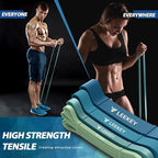LEEKEY Resistance Bands, Exercise Bands,Pull Up Assist Bands - Bands for Working Out,Band for Men and Women Fitness Training, Physical Therapy,Home Workouts
