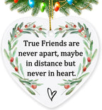 Thinking of You Gifts for Friends, Jocidea Friendship Ornaments Birthday Gifts for Friend Female Friendship Gifts for Women Gifts for Women Frined Bridesmaid Gifts - Friend Xmas Gifts