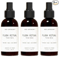 Muse Apothecary Flush Ritual - Aromatic & Refreshing Toilet Spray, Use Before You Go, 4 oz, Infused with Natural Essential Oils - Tonka Bean + Amber + Warm Cedarwood, 3 Pack