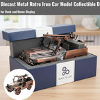 Modern Design Style Model Car Diecast Metal Retro Iron Vehicle Decoration for Desk and Home Display