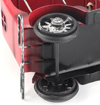 Vintage Classic Car Model, Miniature Tin Red Desktop Decor with Unique Delicate Design, for Home Office Cafe Wedding Party Gift