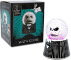 Disney The Nightmare Before Christmas Jack Skellington Adult 3-Inch Mini Light-Up Snow Globe with Glitter