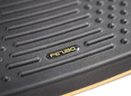 FEZIBO Standing Desk Mat with Anti Fatigue Bar, Wooden Wobble Balance Board with Ergonomic Design Comfort Floor Mat