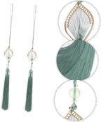 LIFKOME 2Pcs Elegant Tassel Decor for Home and Office High Grade Quality Curtain Tiebacks Hanging Ornaments for DIY Crafts Present Occasion Autumn