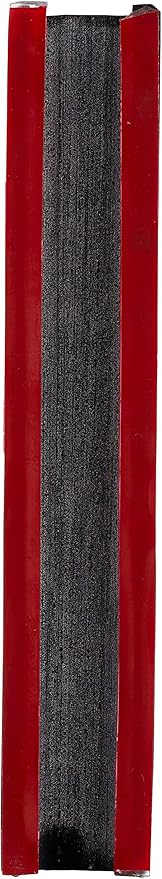A&S Mezuzot Quartz Mezuzah Case with Engraved Shin Design Easy Peel and Stick Judaica Door Mezuza (Black Quarts, 8 Inches)