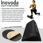 Slant Board for Calf Stretching | Achilles Stretch Board, Ankle Balance Board & Ankle Exerciser Strengthener for Relief of Plantar Fasciitis, Achilles Tendonitis & Calf Tightness | Calf Stretcher with 5 Resistance Bands & Carry Bag