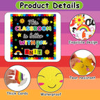 Growth Mindset Bulletin Board Cutouts, This Classroom is Better with You in It Positive Motivational Affirmation Station Classroom Decoration Paper Cutouts for Back to School Chalkboards Wall Decor