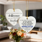 in Case Nobody Told You Today: You are Amazing, Important & Make a Difference - Affirmations Sign | Office Gift, Appreciation Gifts, Thank You Gifts, Going Away, Retirement Gift | Christmas Ornament