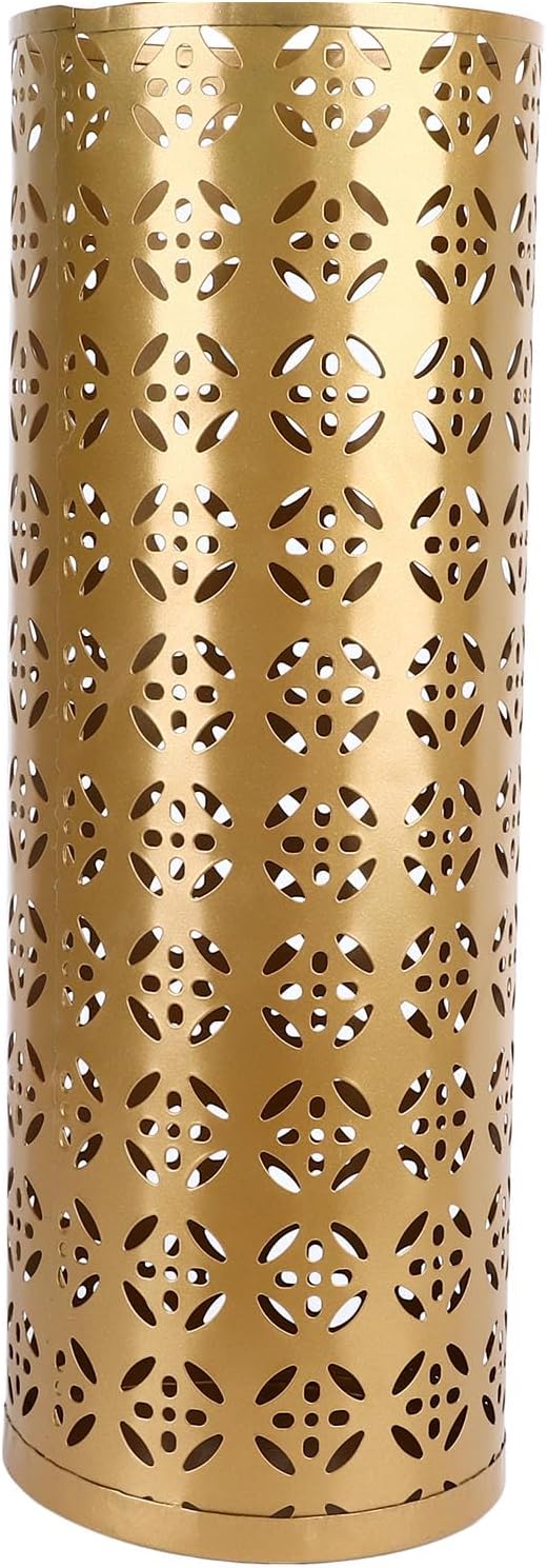 Umbrella Holder for Entryway, Umbrella Holder Metal Umbrella Stand Indoor with Hollow Design for Home Entryway (Small)
