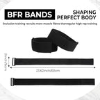 BFR Occlusion Bands for Women Glutes Blood Flow Restriction Bands Best Fabric Resistance Band Adjustable Bundle Booty Band for Exercising Legs Butt Hip Building Workouts Squat Butt Thigh Fitness