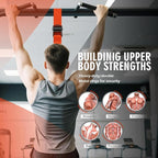 LEEKEY Resistance Bands, Exercise Bands with Handles,Pull Up Assist Bands - Band Set with Door Anchor - Bands for Working Out,Band for Men and Women Fitness Training,Home Workouts