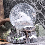 Nemesis Now Guardian of The North Snow Globe,Grey (LP) 14.5cm