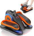 Under Desk Elliptical Machine, Leg Exerciser While Sitting for Seniors with Remote Control & 12-Speeds, Quiet Portable Electric Seated Pedal Exerciser Machine for Home Office