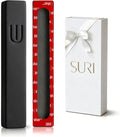 SURI Mezuzah for Door with Scroll – 7 Inch Modern Mezuzah Case with Non Kosher Scroll Included, Fits up to 6” Scroll, Easy Adhesive Installation, Gift Box Included