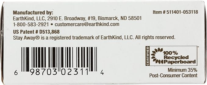 Earthkind Stay Away, Moth Repellent, 2.5 Ounce
