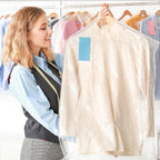 30 Pcs Clear Garment Cover 47 Inch Plastic Garment Bags for Hanging Clothes Dry Cleaning Bags Transparent Dust-proof Storage Covers for Skirt Coat Suit Shirt Jacket