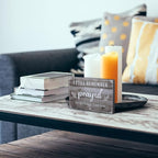 I Still Remember The Days I Prayed Sign Inspirational Table Blessed Signs Living Room Decor Wood Table Centerpieces Box Signs Farmhouse Decor House Prayer Wooden Rustic Gift for Bedroom Shelf(Gray)