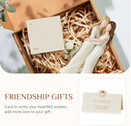 Storieme Sister Birthday Gifts for Women: Heartfelt Hugging Figurine Statue - Unique Sentimental Keepsake Present for Sisters Best Friend - Premium Resin Art Decor (7.7")